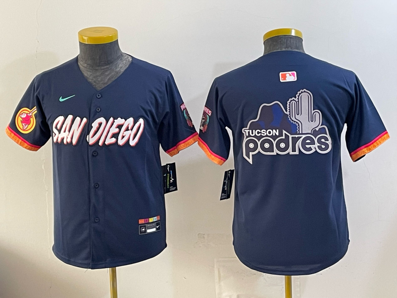 women San Diego Padres blank Nike blue MLB Jersey 0519004